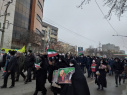 حضور پرشور دانشگاهیان دانشگاه جامع علمی کاربردی خراسان شمالی در راهپیمایی ۲۲ بهمن ماه ۱۴۰۰
