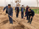 برگزاری آئین درختکاری با حضور رئیس واحد استانی در مرکز آموزش علمی کاربردی جاجرم
