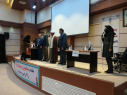 مرحله نهایی استانی پنجمین دوره مسابقات مناظره دانشجویی در واحداستانی خراسان شمالی برگزارشد