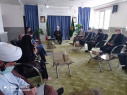 دیدار رئیس واحد استانی و مسئول دفتر نهاد نمایندگی مقام معظم رهبری در دانشگاه علمی کاربردی خراسان شمالی با امام جمعه بجنورد و نماینده ولی فقیه در استان خراسان شمالی
