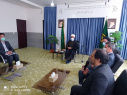 دیدار رئیس واحد استانی و مسئول دفتر نهاد نمایندگی مقام معظم رهبری در دانشگاه علمی کاربردی خراسان شمالی با امام جمعه بجنورد و نماینده ولی فقیه در استان خراسان شمالی