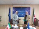 امضای تفاهم نامه همکاری بین اداره کل صنعتف معدن و تجارت استان و داشنگاه علمی کاربردی استان