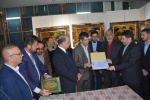 دانشجویان مرکز آموزش علمی- کاربردی بهزیستی خراسان شمالی در نمایشگاه هنرهای دستی بغداد شرکت کردند.