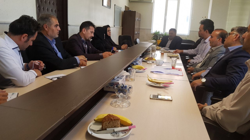 نشست رئیس واحد استانی به همراه معاونین با رؤسای مراکز